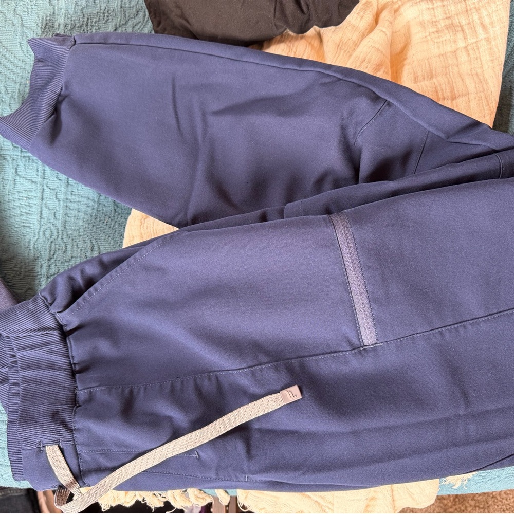 Women’s Navy Blue Casual Jogger scrub Pants